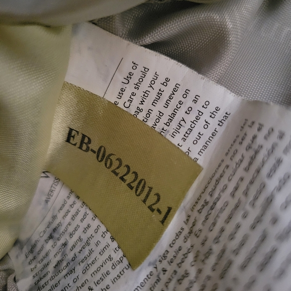 Timi & Leslie black Antoinette quilted boho style diaper bag - Picture 9 of 15